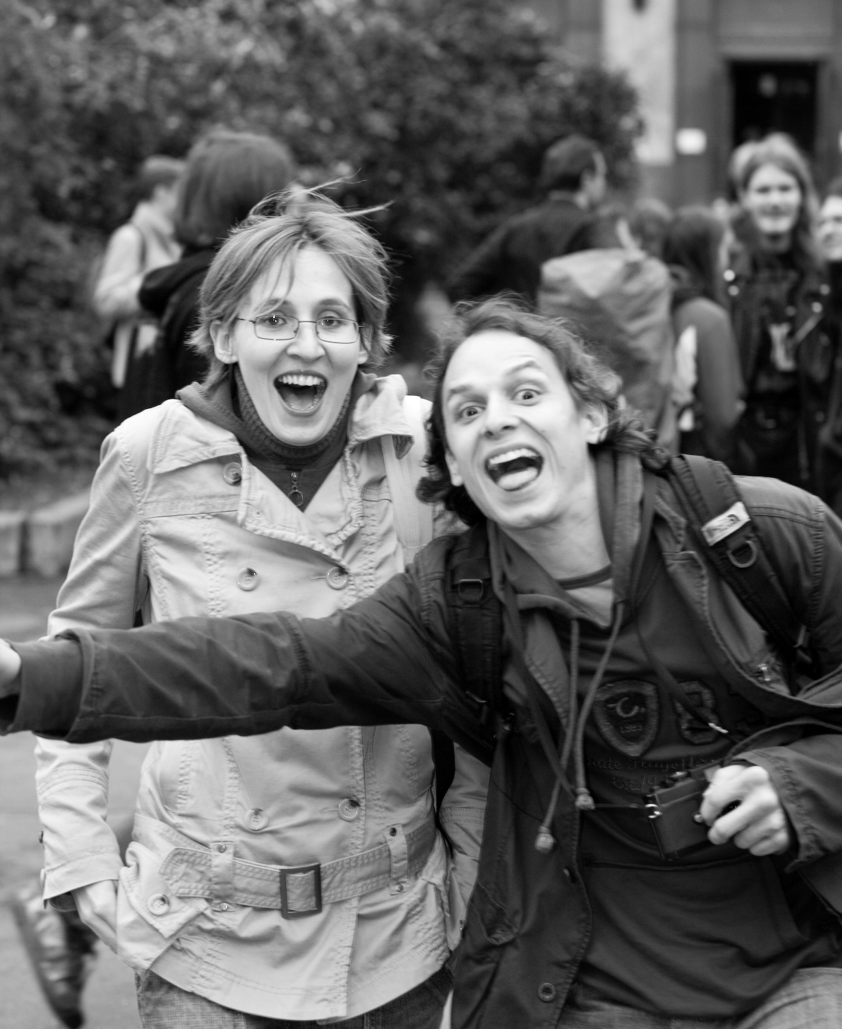 Даня Альперн и Маша Макарова.