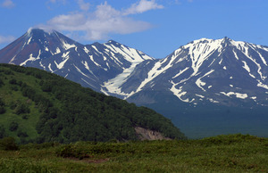 Перевал Узловой. Виден Козельский ледник