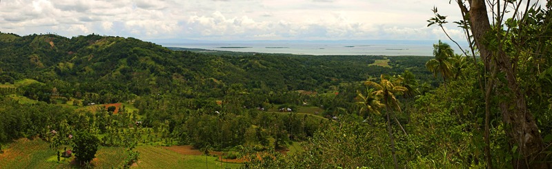 Панорама земель Бохола в районе Тубигуна.