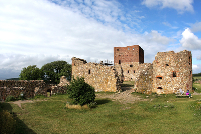 Борнхольм. Крепость Hammershus Hammershus castle Castillo de Hammershus