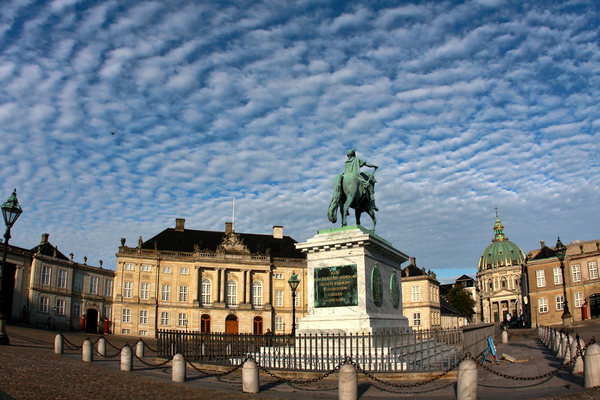  Копенгаген, дворец Амалиенборг Copenhagen, Amalienborg castle.