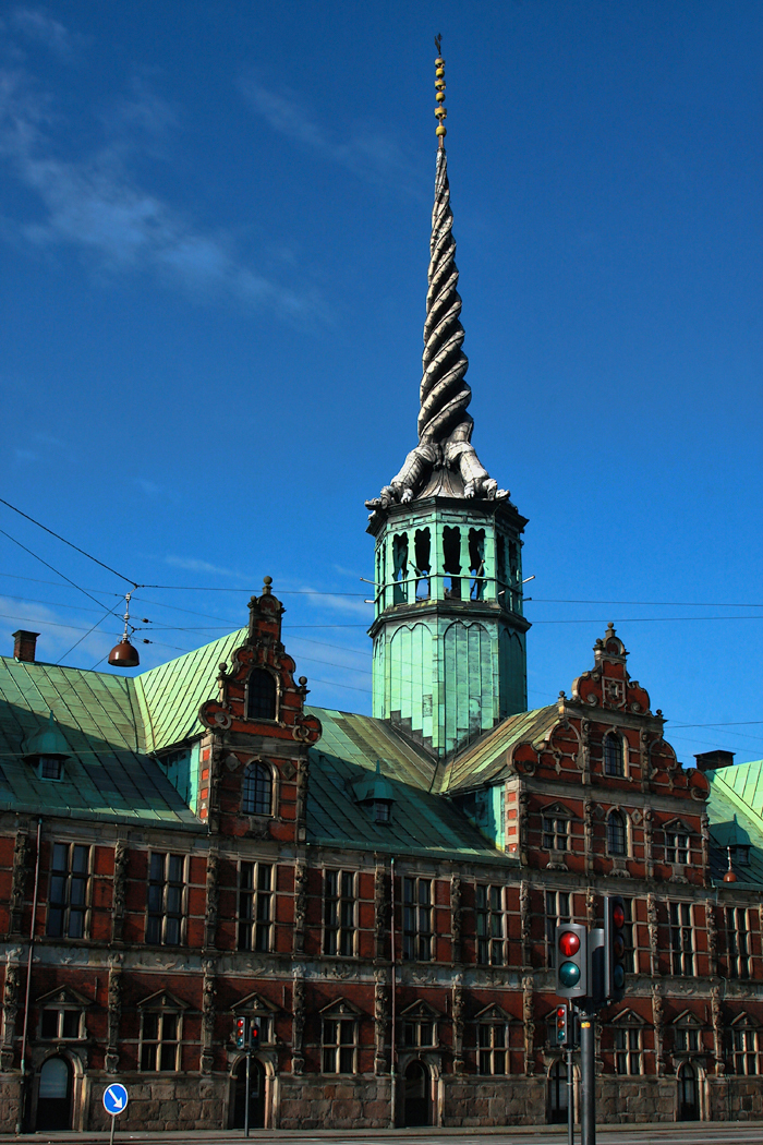  Копенгаген, биржа Copenhagen, Stock Exchange.