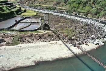 Мост через реку Чико.