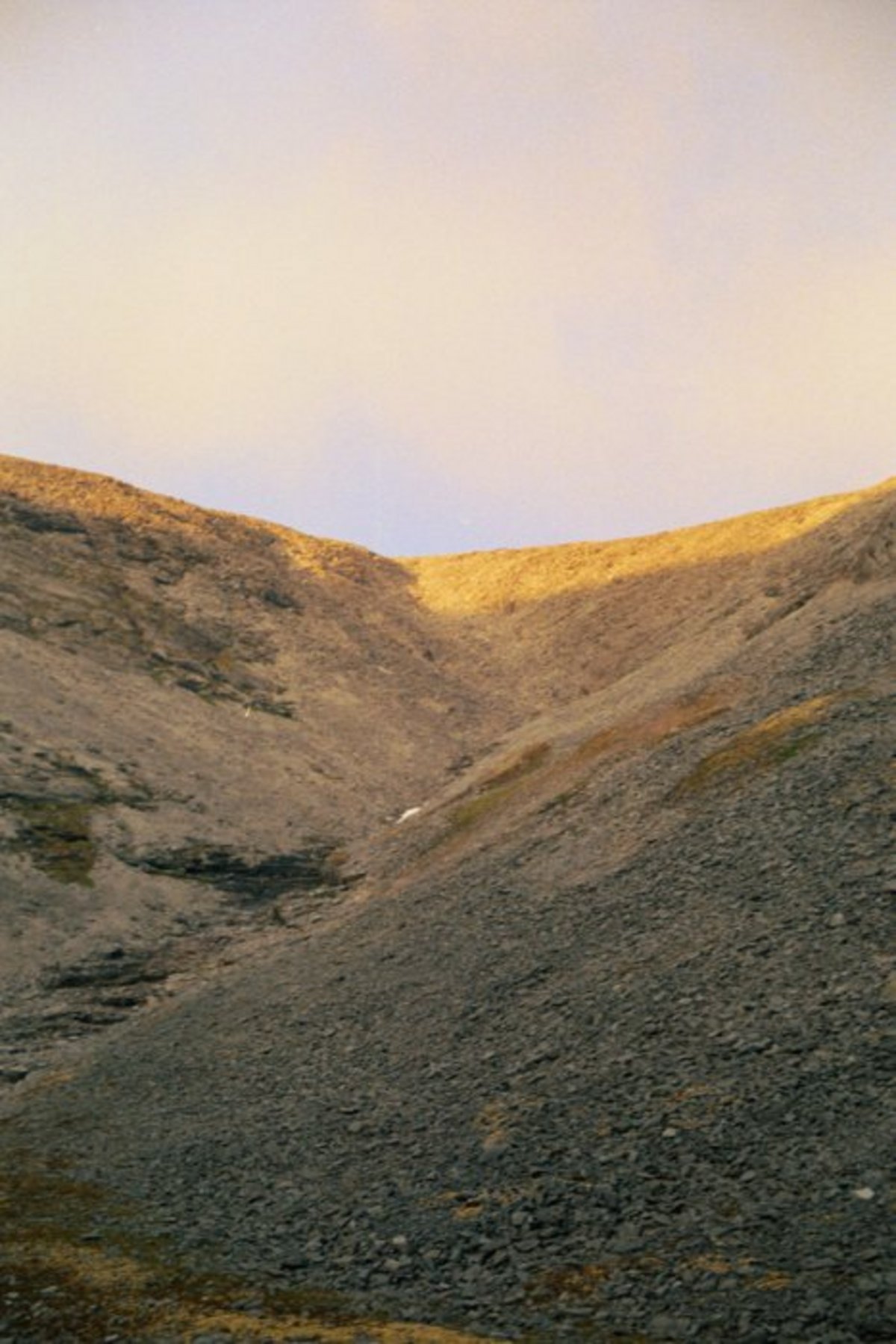 Выход на плато над озером Академическое. Так выглядит выход на плато над Академическим при движении на восток. 