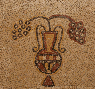 Jordan, mont Nebo, византийская мозаика.