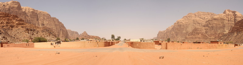 Бедуинская деревня в Вади Раме.