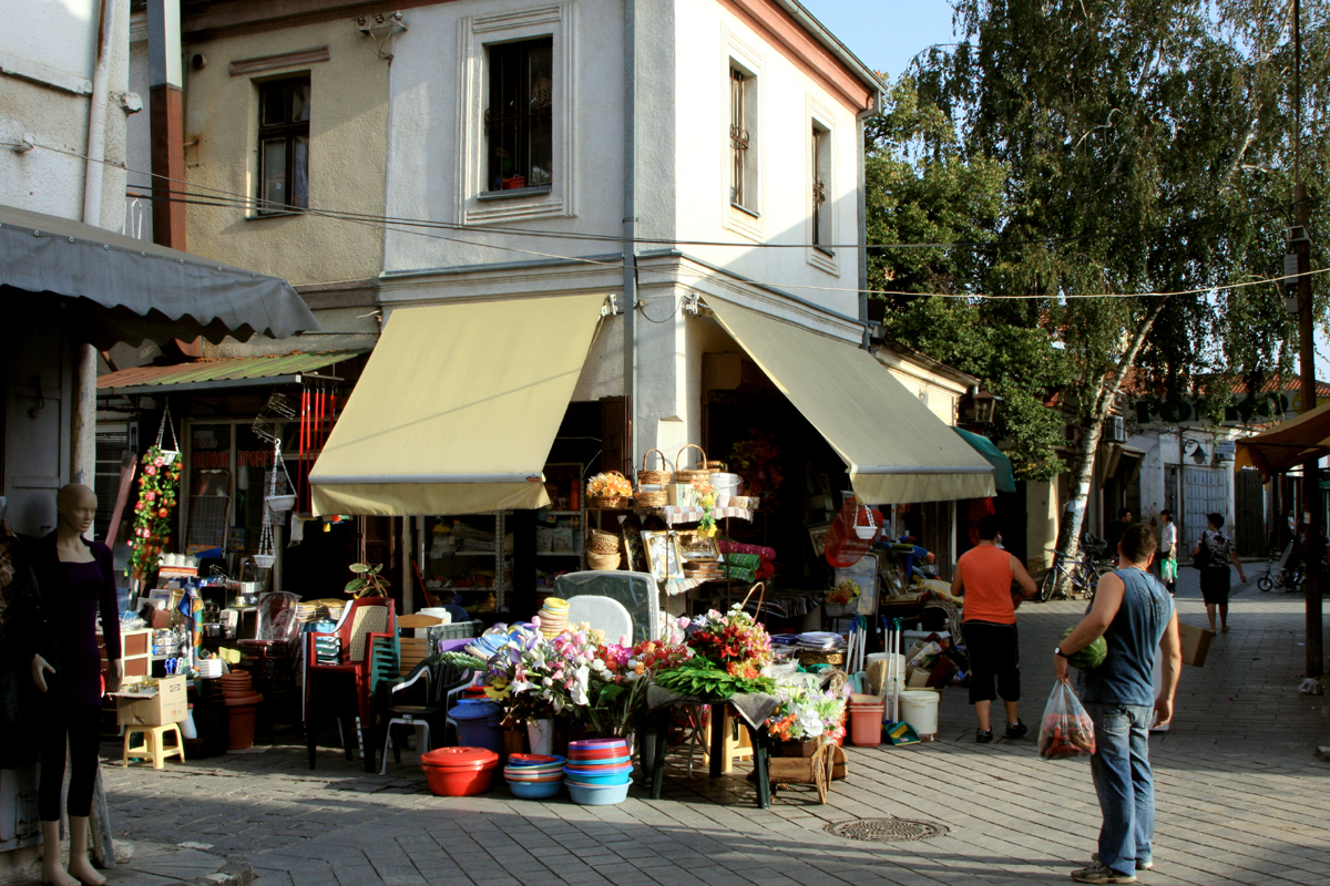Битола, рынок в старом городе.