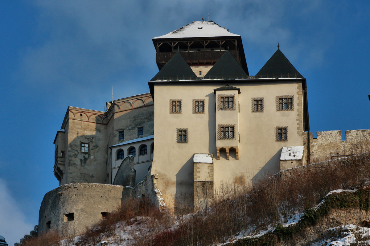 Словакия, Замок Тренчинский град.